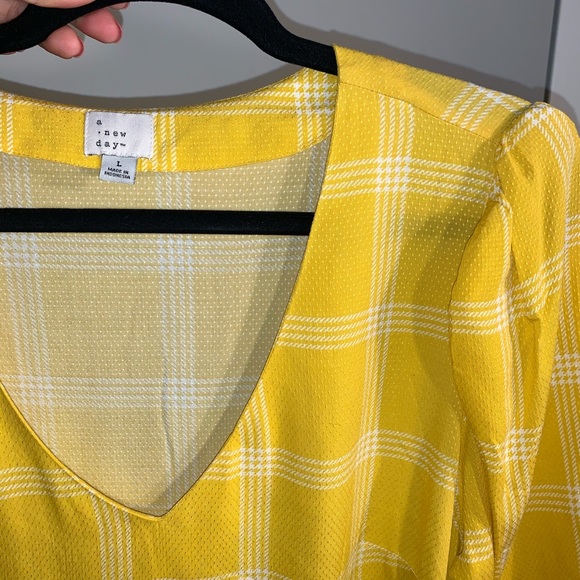 Target’s A New Day yellow Blouse - Picture 2 of 5